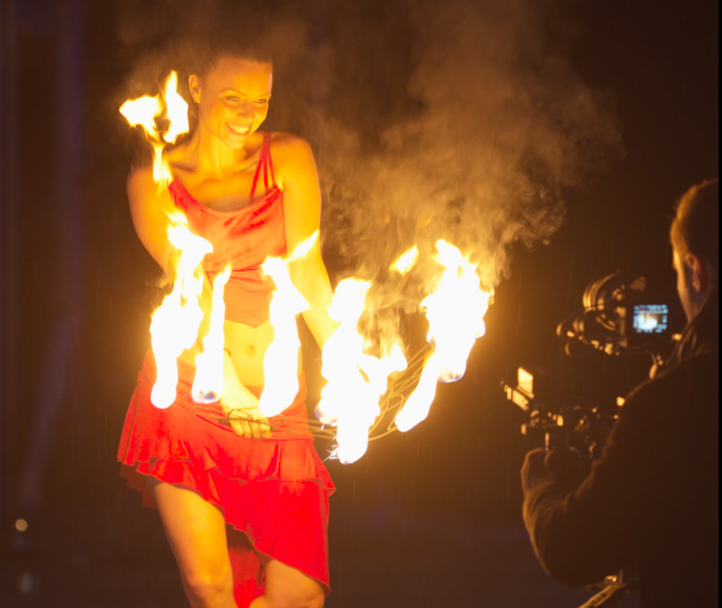 MetaMoreFire-a short film about the transformational art of firedance. Copyright by Miigaa